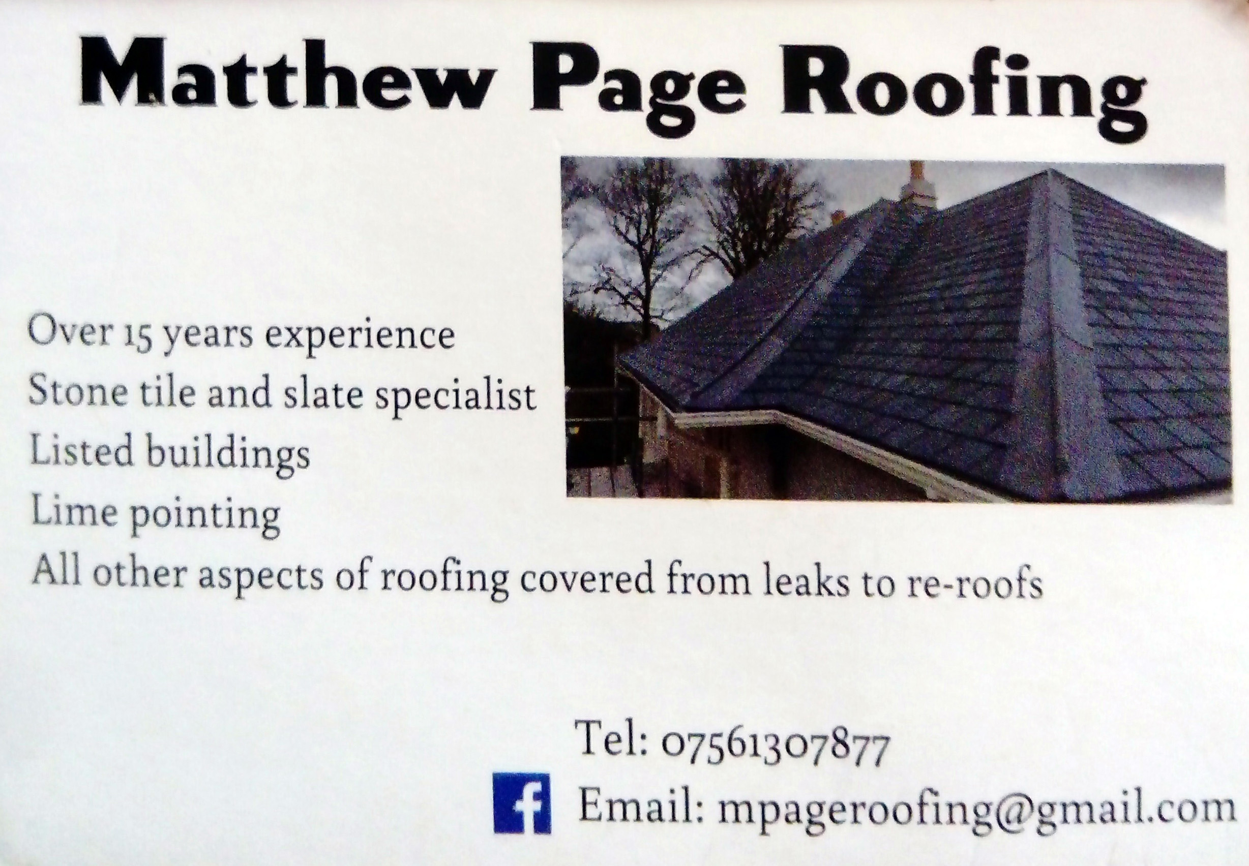 Mattew Page Roofing